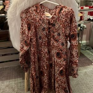 NWT NATALIE MARTIN GIRLS FIORE DRESS SIZE L (6/7)